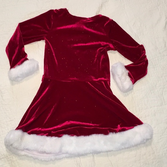 Little girls sz 6x Christmas dress like new - Picture 3 of 3